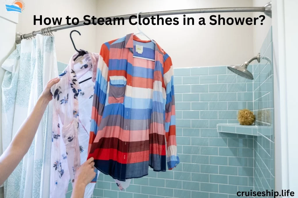 How to Steam Clothes in a Shower
